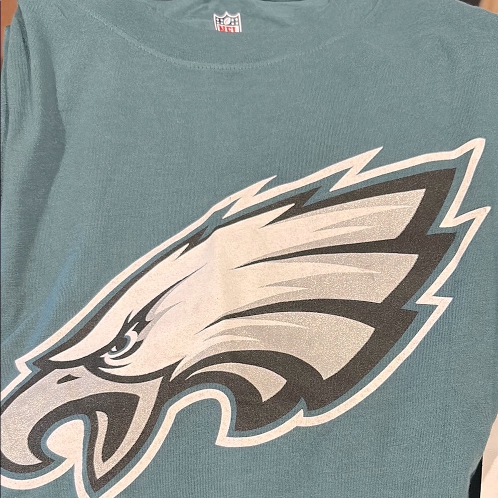 Lot of 2x NWT [NFL] & [FOCO] Philadelphia Eagles Throw Blanket & Mens Shirt Sz S - Picture 11 of 14